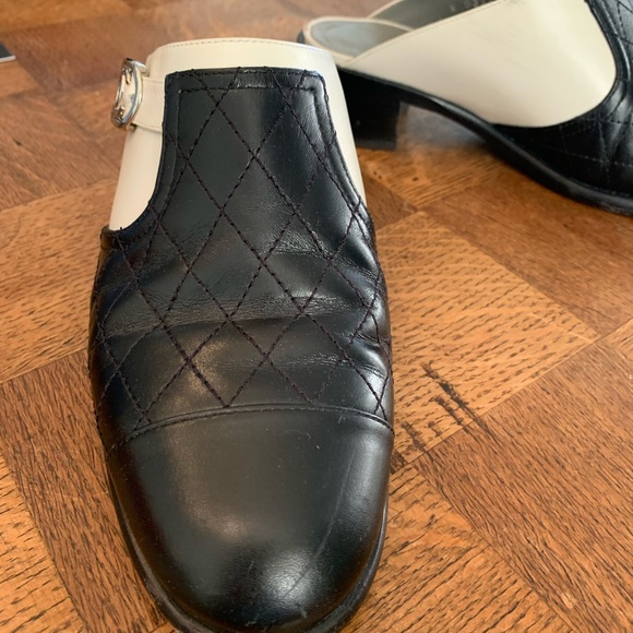 Chanel Mules/Clogs - lightly worn. Slight scuff on one toe. Retail over $1400 - Picture 6 of 6